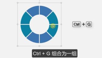 如何用PPT制作创意循环图表